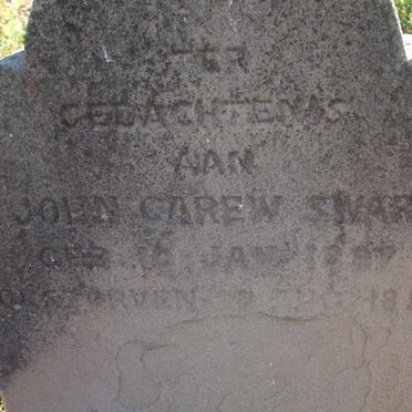 SWART John Garew  1897-189?