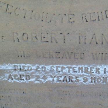 MANN Robert  -1881