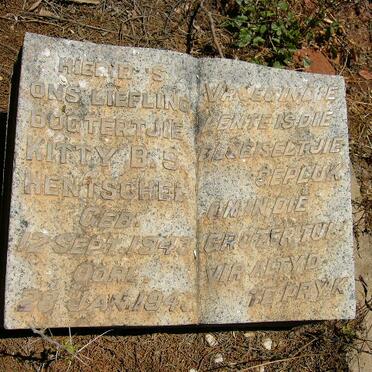 HENTSCHEL Kitty B.S. 1943-1945