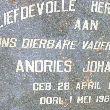 ROUX Andries Johannes, le 1881-1967 &amp; Helena Petronella DU PLESSIS 1886-1965
