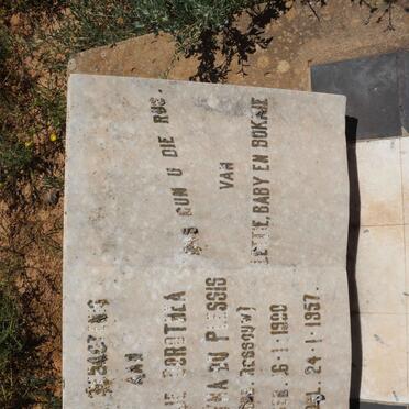 Western Cape, OUDTSHOORN district, Oudtshoorn, Onverwacht 143_3, farm cemetery