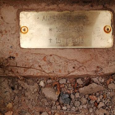 KRIEL Annemarie 1963-2013