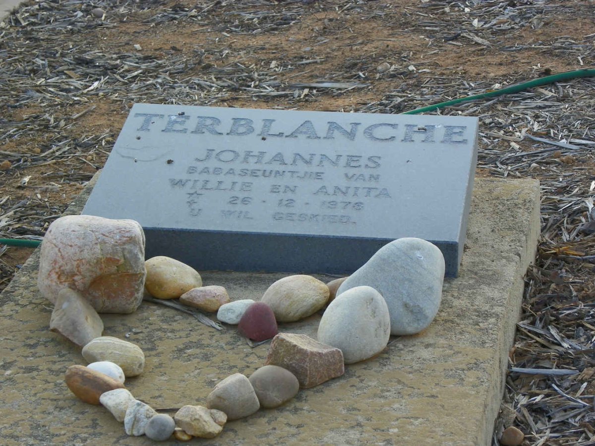 TERBLANCHE Johannes 1978-1978