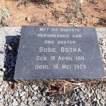BOTHA Susie 1911-1929