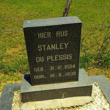PLESSIS Stanley, du 1934-1935