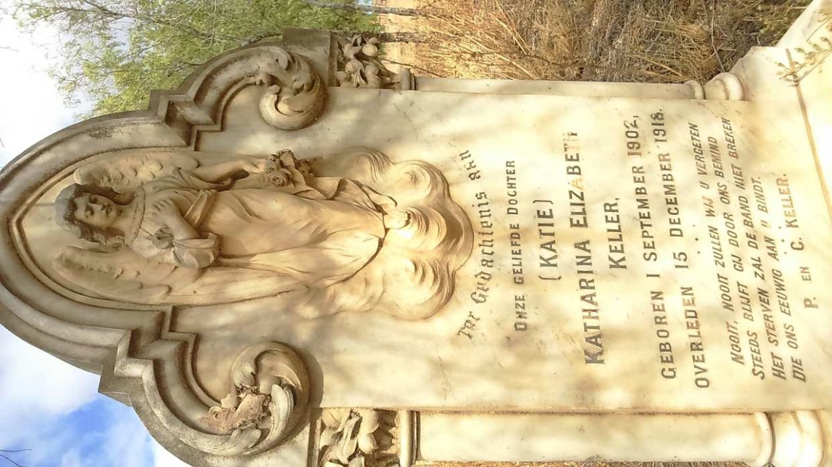 KELLER Katharina Elizabeth 1902-1918