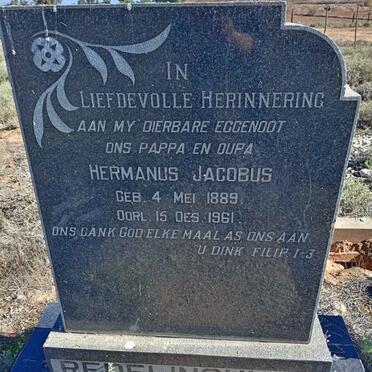 REDELINGHUYS Hermanus Jacobus 1889-1961