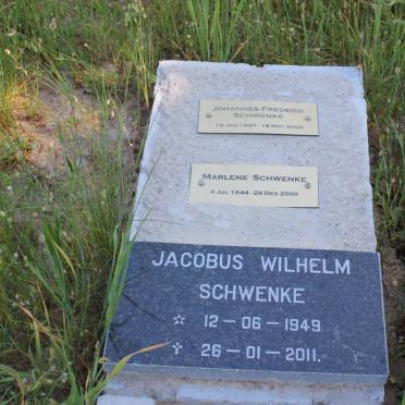 SCHWENKE Jacobus Wilhelm 1949-2011