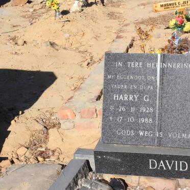 DAVIDS Harry G. 1928-1988