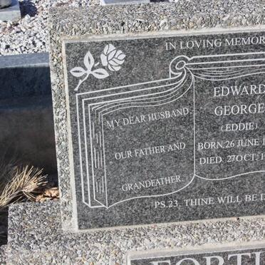 FORTUIN Edward George 1937-1999