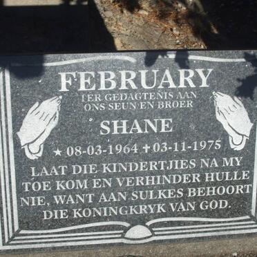 FEBRUARY Shane 1964-1975