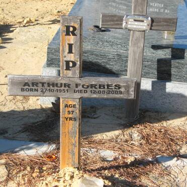 FORBES Arthur 1951-2009