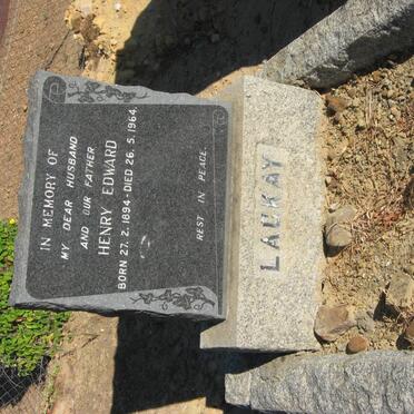 LACKAY Henry Edward 1894-1964