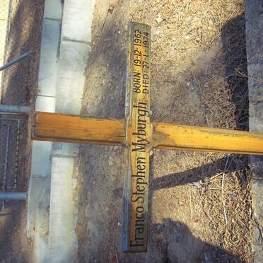 MYBURGH Franco Stephen 1962-1974