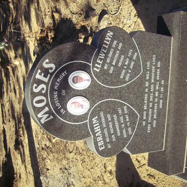 MOSES Ebrahim 1927-2008 :: MOSES Llewellyn 1973-2008