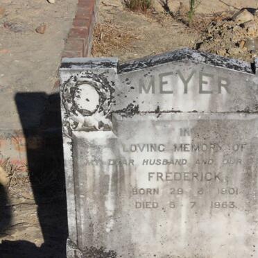 MEYER Frederick 1901-1963