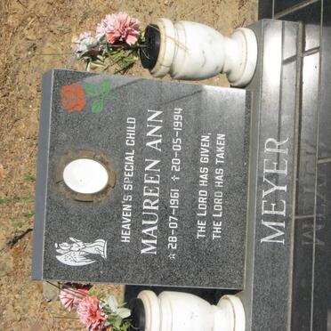 MEYER Maureen Ann 1961-1994