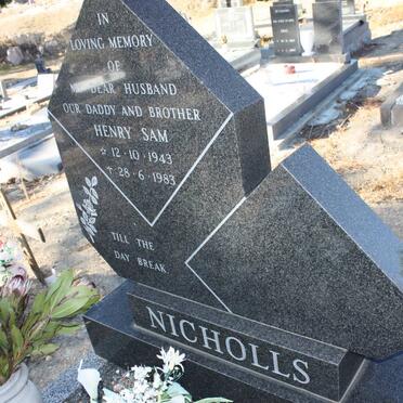 NICHOLLS Henry Sam 1943-1983