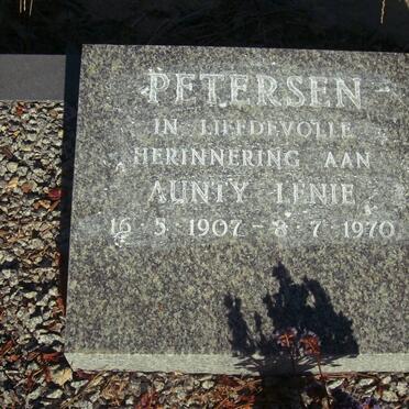 PETERSEN Lenie 1907-1970