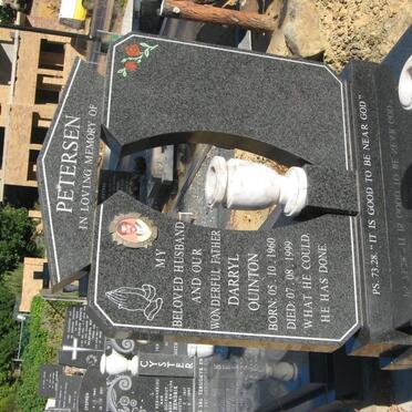 PETERSEN Darryl Quinton 1960-1999