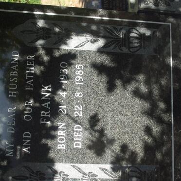 PARKS Frank 1930-1985