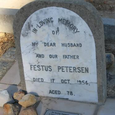 PETERSEN Festus -1954