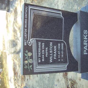 PARKS Willston Frank 1959-2002