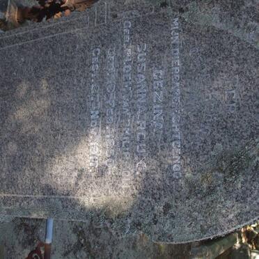 ROUX Gezina Susanna 1850-1917