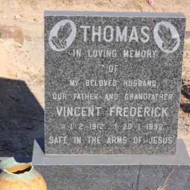 THOMAS Vincent Frederick 1912-1992