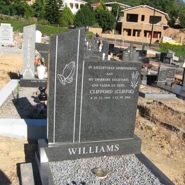 WILLIAMS Clifford 1944-2004