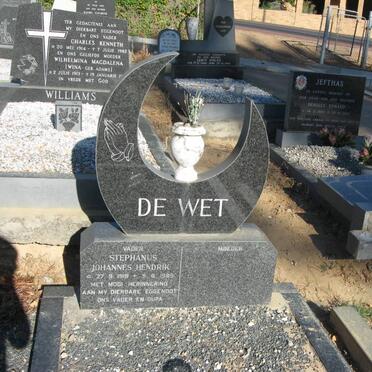 WET Stephanus Johannes Hendrik, de 1918-1989