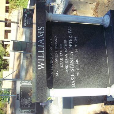WILLIAMS Basil Stanley Peter 1946-1998