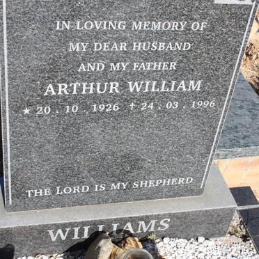 WILLIAMS Arthur William 1926-1996