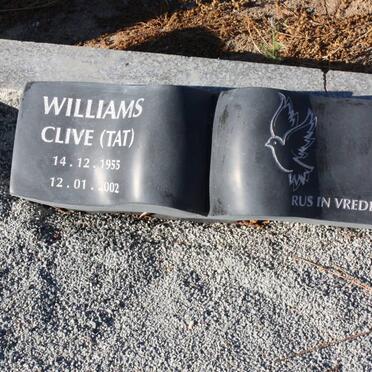 WILLIAMS Clive 1955-2002