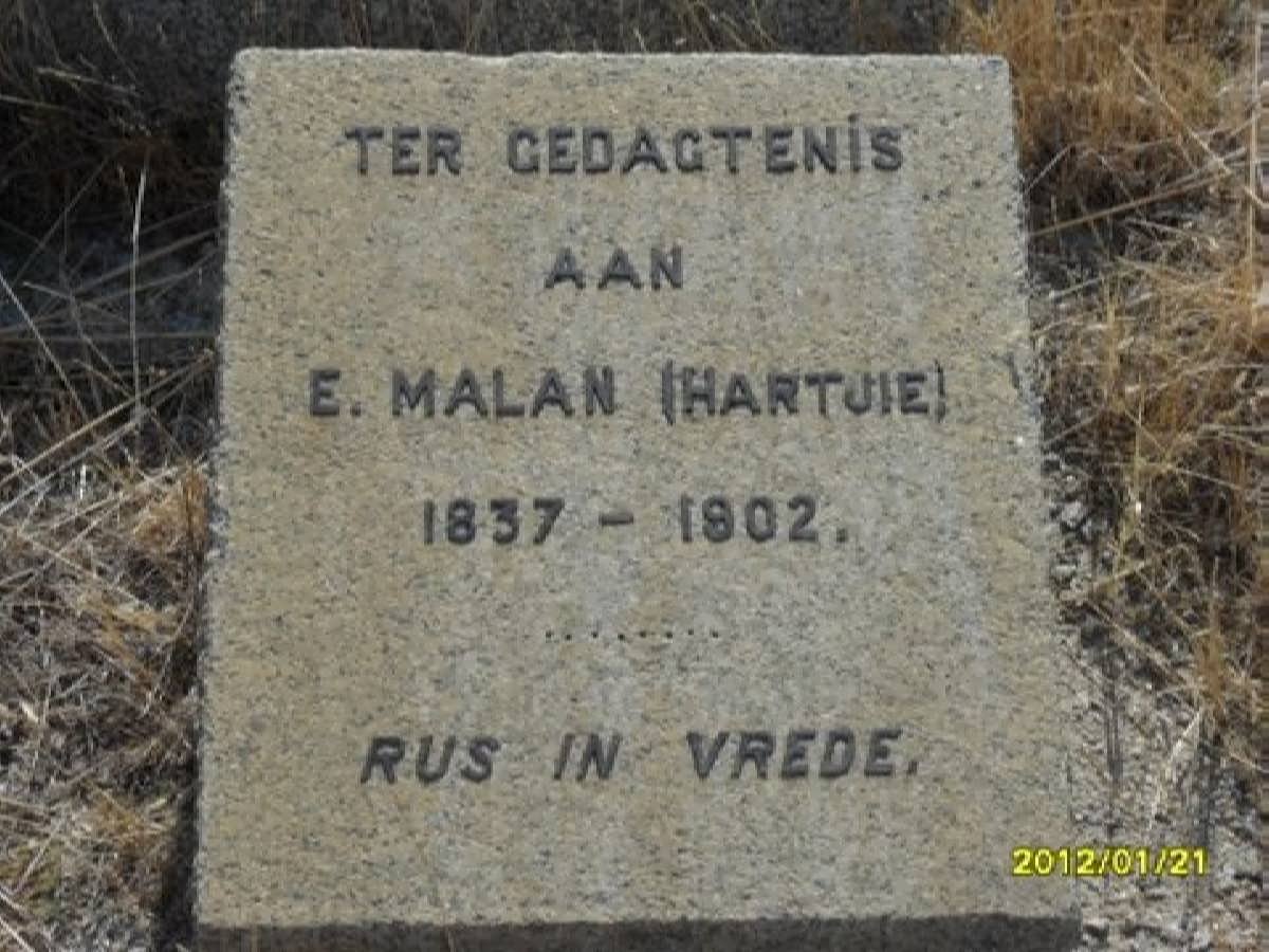 MALAN E. 1837-1902