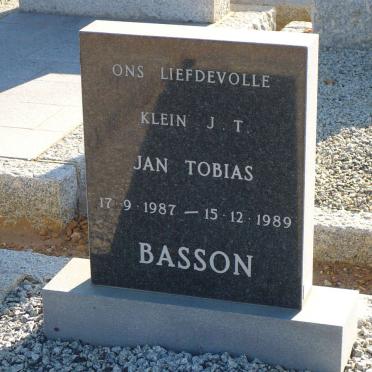 BASSON Jan Tobias 1987-1989