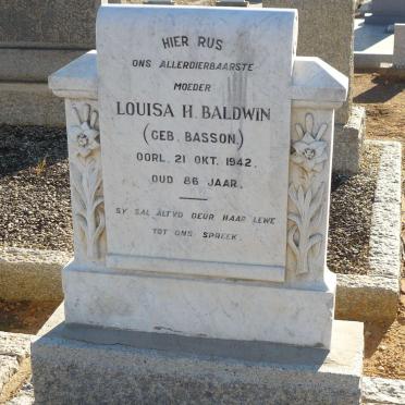 BALDWIN Louisa H. nee BASSON -1942