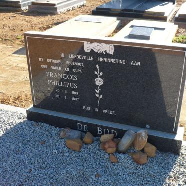 BOD Francois Phillipus, de 1919-1997