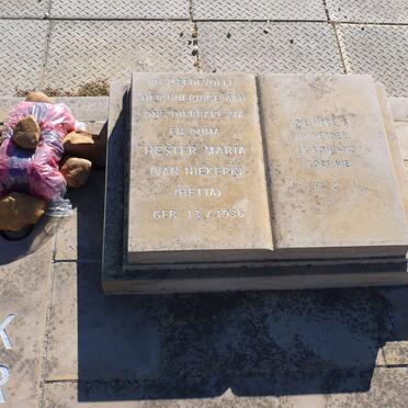 KRUGER Hester Maria nee VAN NIEKERK 1936-