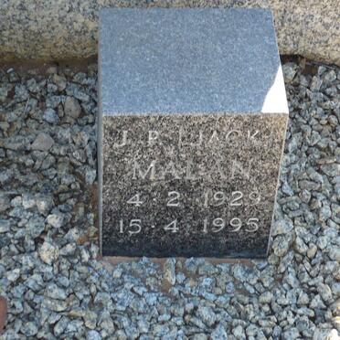 MALAN J.P.1929-1995