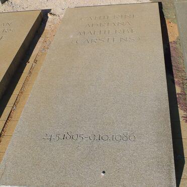 MALHERBE Catherine Adriana nee CARSTENS 1895-1986