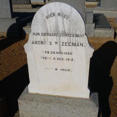 ZEEMAN Andries P. 1850-1915