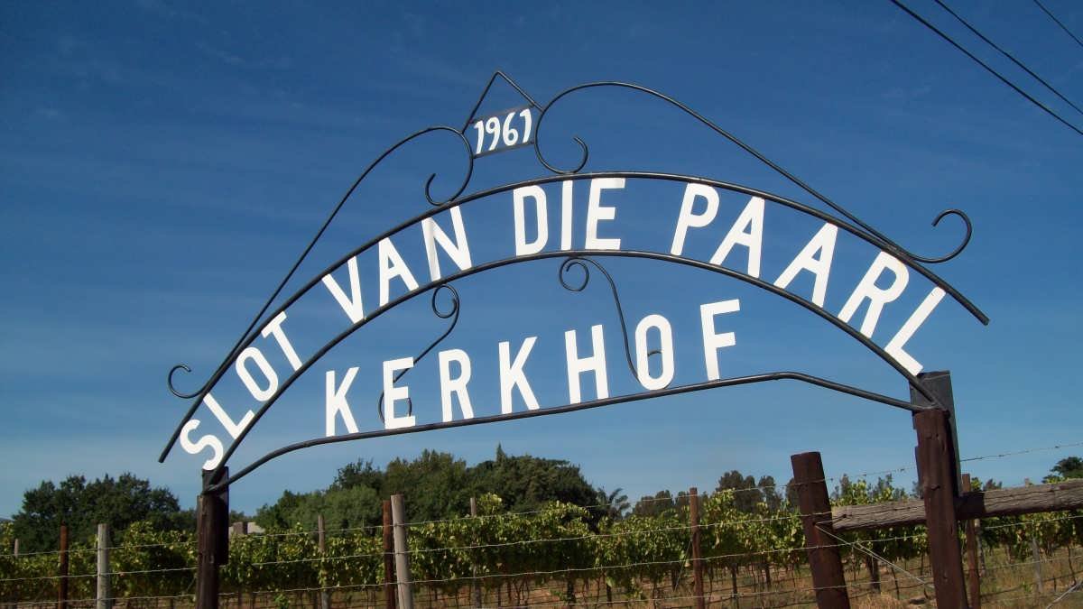 1. Slot van die Paarl