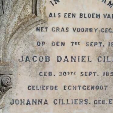 CILLIERS Jacob Daniel 1854-1898