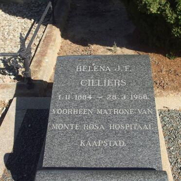 CILLIERS Helena J.F. 1884-1968