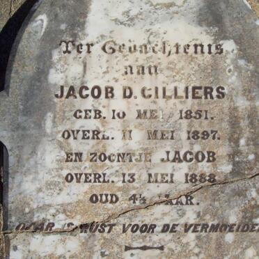 CILLIERS Jacob D. 1851-1897 :: CILLIERS Jacob -1888