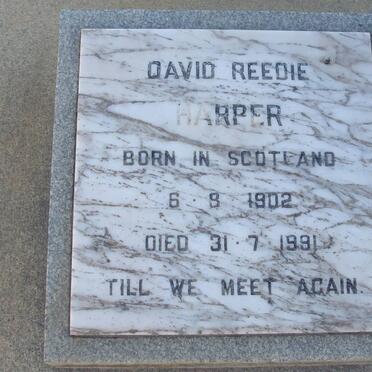 HARPER David Reedie 1902-1991