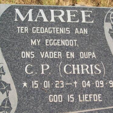 MAREE C.P. 1923-1998