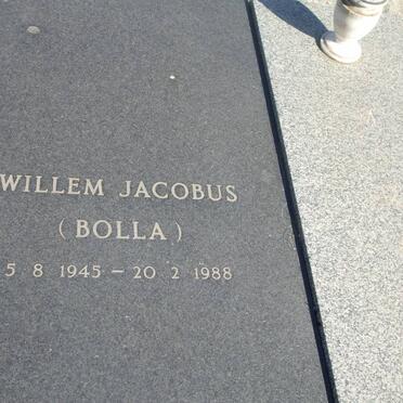 MARAIS Willem Jacobus 1945-1988