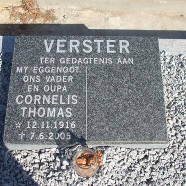 VERSTER Cornelis Thomas 1916-2005